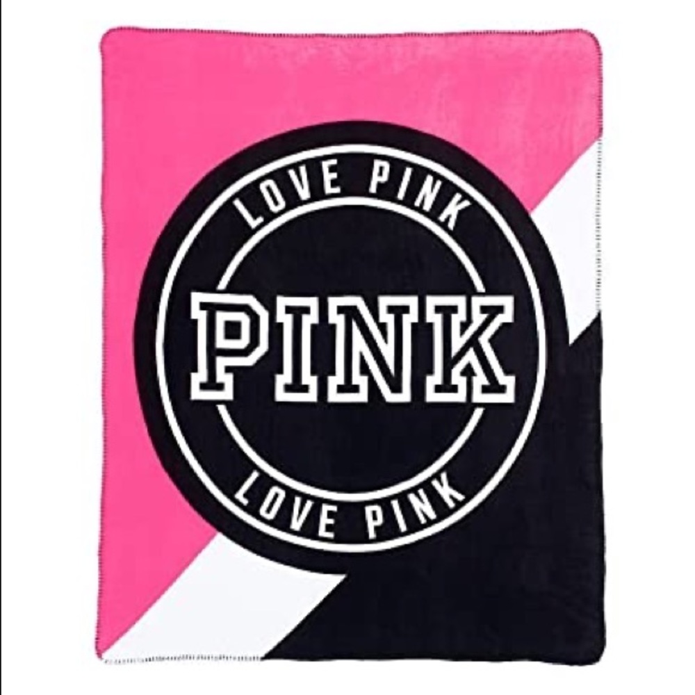 Varsity Victoria Secret PINK throw blanket